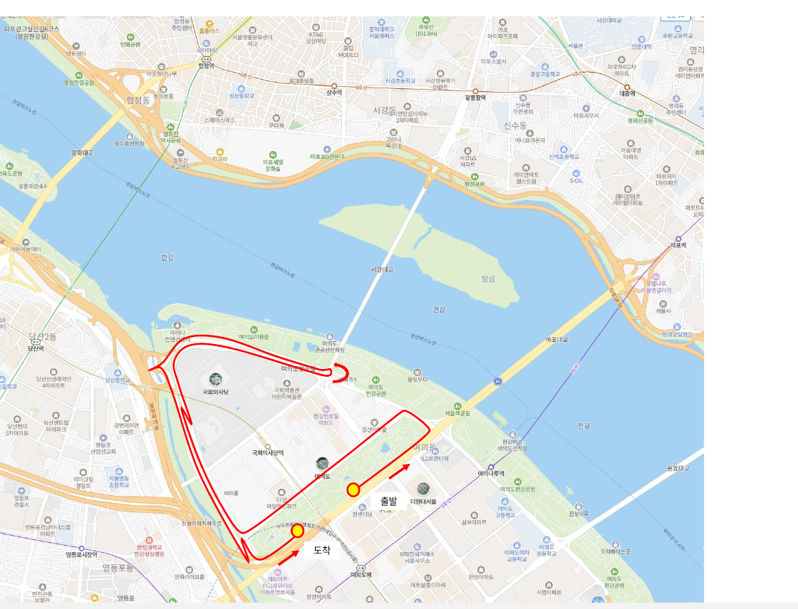 7.5km 코스 지도 (추후 공개)